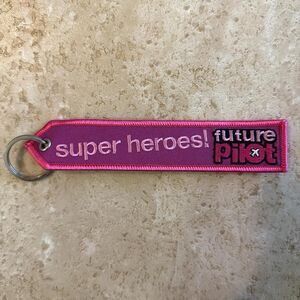 Airbus Future Pilot Flight Keychain Luggage Tag